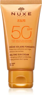 Nuxe Sun Melting Cream High Protection - Крем для загара лица SPF 50, 50 мл