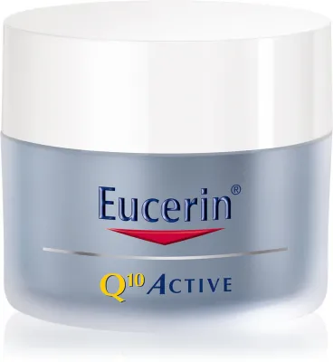 Eucerin Q10 Active - Регенерирующий ночной крем против морщин, 50 мл