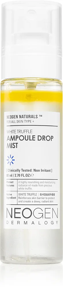 Neogen Dermalogy White Truffle Ampoule Drop Mist - Увлажняющий спрей, 80 мл