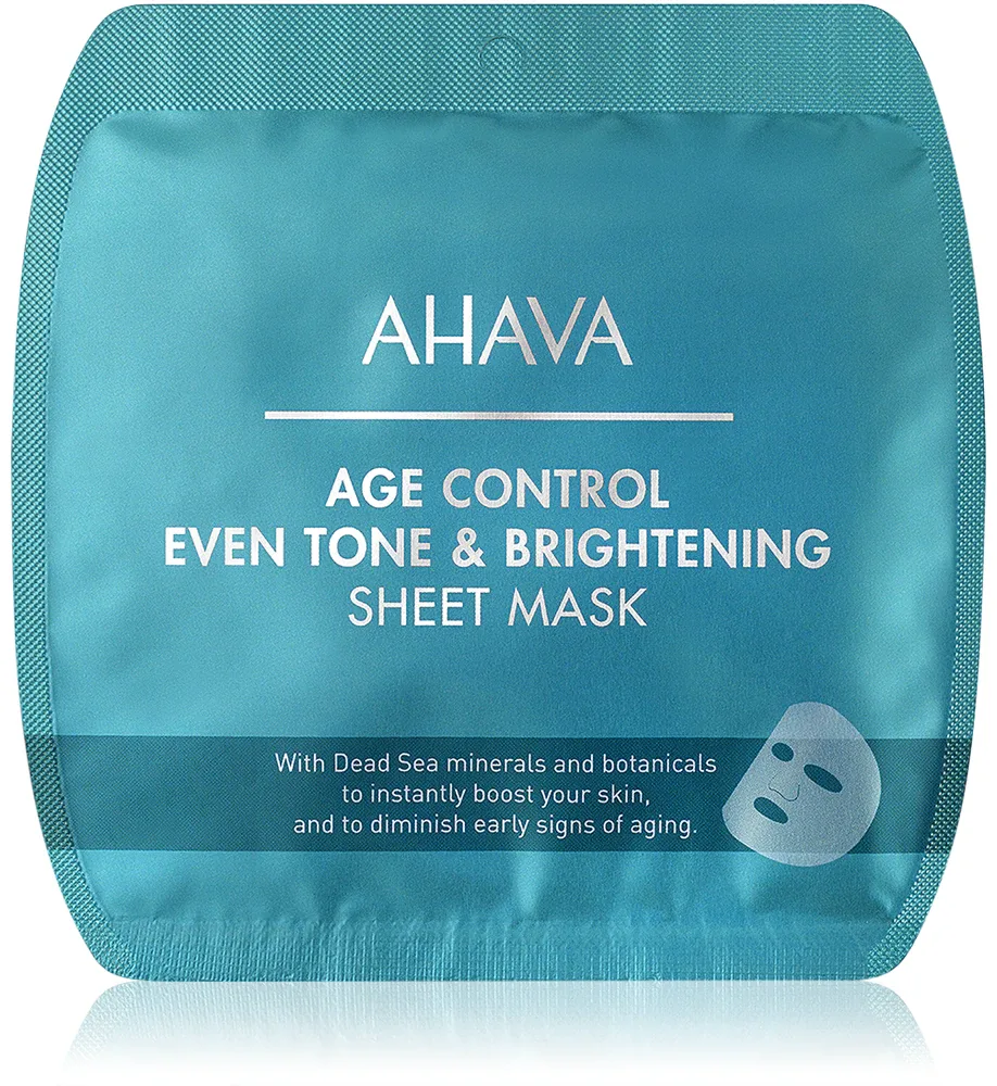 AHAVA Time To Smooth - Маска для лица, осветляющая и борющаяся с морщинами, 1 шт