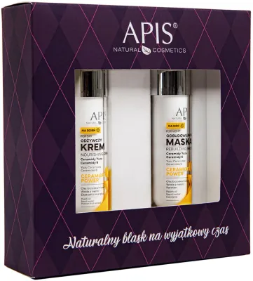 Apis Natural Cosmetics Ceramide Power - Подарочный набор для лица, 2 шт