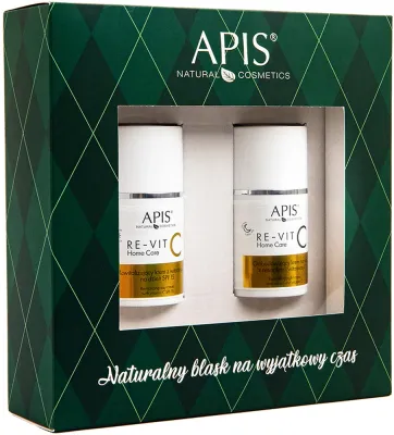Apis Natural Cosmetics Re-Vit C - Подарочный набор для лица, 2 шт