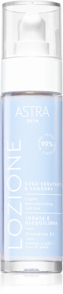 Astra Make-up Skin - Освежающее увлажняющее молочко для лица, 50 мл