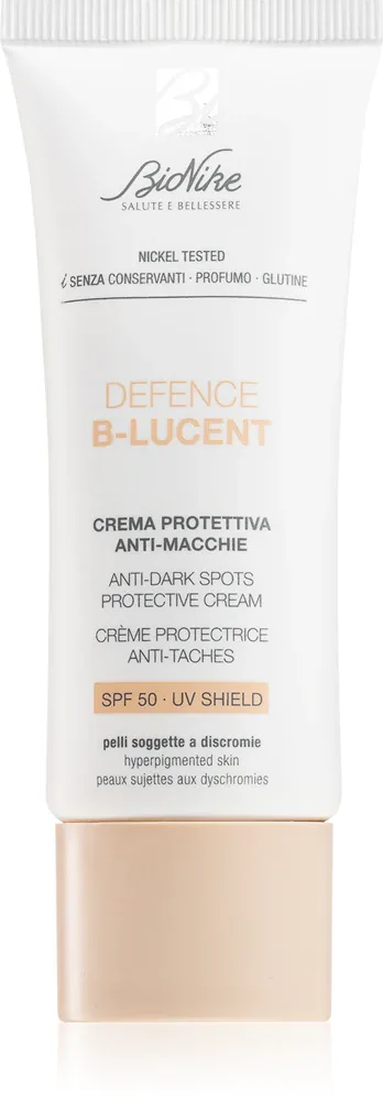 BioNike Defence B-Lucent - Крем защитный от пигментации SPF 50, 40 мл