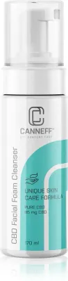 Canneff Balance CBD Facial Foam Cleanser - Увлажняющая очищающая пенка с конопляным маслом, 170 мл