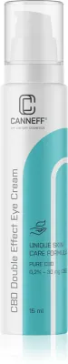 Canneff Balance CBD Double Effect Eye Cream - Крем для глаз, корректирующий темные круги и морщины, 15 мл