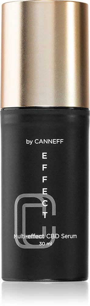 Canneff Effect by Canneff Multi-effect CBD serum - Сыворотка увлажняющая и питательная с CBD do każdego rodzaju skory, 30 мл
