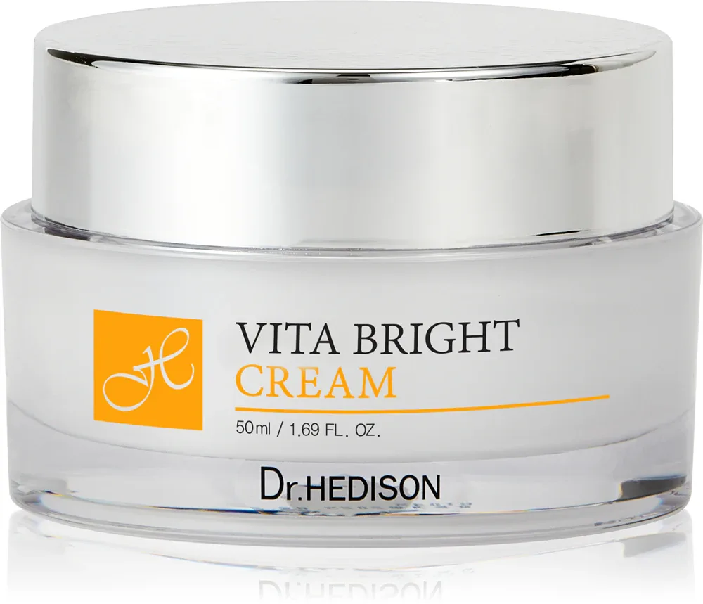 Dr. HEDISON Vita Bright - Крем для лица с витамином C, осветляющий, 50 мл