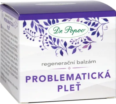 Dr. Popov Problematic skin - Активный бальзам для лица для жирной и проблемной кожи, 50 мл