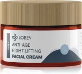 Lobey Skin Care Anti-Age Night Facial Cream - Крем для лица, разглаживающий ночью, 50 мл — фото 1