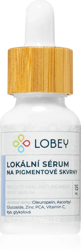 Lobey Skin Care Lokální serum na pigmentove skvrny - Сыворотка для лица против пигментации кожи, 15 мл