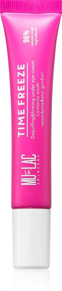 Mulac Cosmetics Time Freeze - Упругивающий крем для глаз против отеков и темных кругов, 15 мл