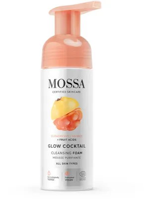 Mossa Glow Coctail - Пенка для очищения лица, 150 мл