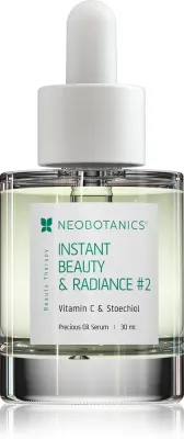 Neobotanics Instant Beauty & Radiance #2 - Сыворотка с витамином C для лица, разглаживающая, 30 мл