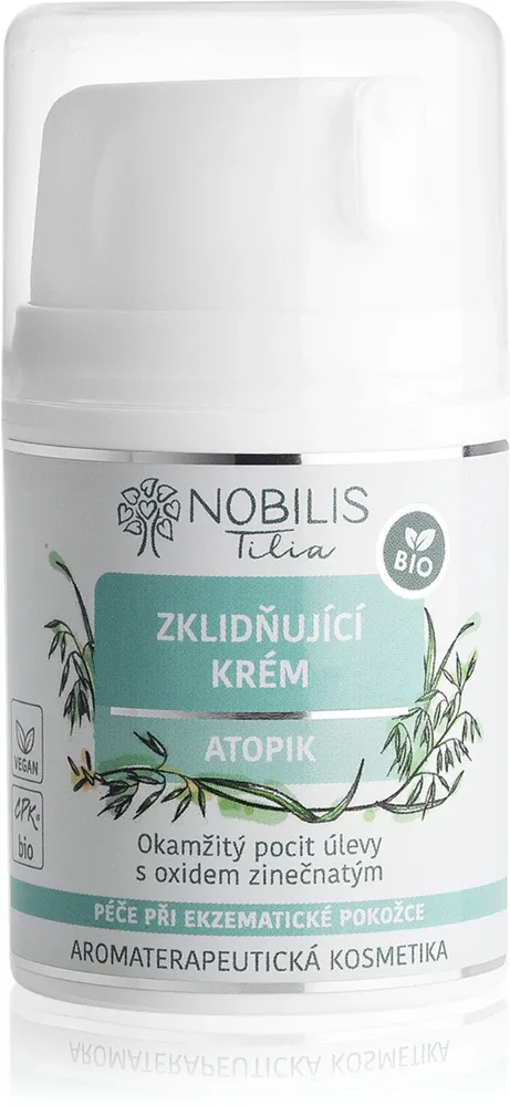 Nobilis Tilia Atopic - Крем успокаивающий для сухой и атопической кожи, 50 мл