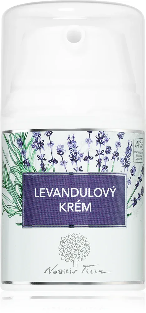 Nobilis Tilia Face Cream Lavender - Успокаивающий увлажняющий крем для лица, 50 мл