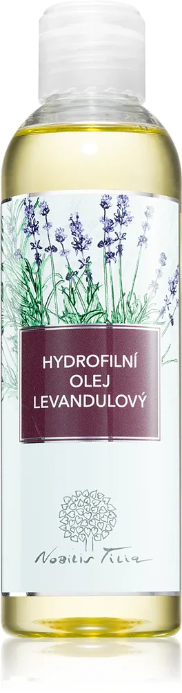Nobilis Tilia Hydrophilic Oil Lavender - Масло для снятия макияжа для чувствительной кожи, 200 мл