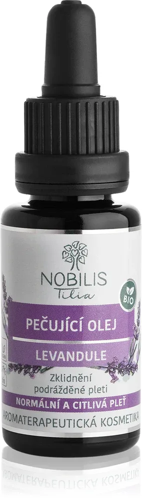 Nobilis Tilia Oblicejový olej Levandulový - Био регенерирующий масло для лица лаванда, 20 мл