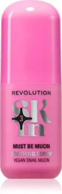 Revolution Skincare Go Gentle Vegan Snail Mucin Soothing Serum - Сыворотка увлажняющего действия, 30 мл