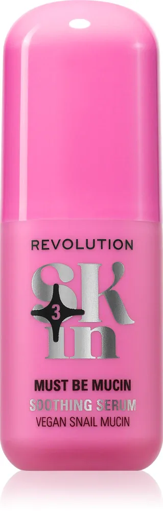 Revolution Skincare Go Gentle Vegan Snail Mucin Soothing Serum - Сыворотка увлажняющего действия, 30 мл