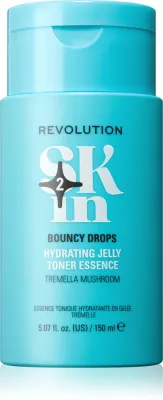 Revolution Skincare Happy Hydrate Tremella Mushroom Hydrating Toner Essence - Увлажняющий тоник с гелевой текстурой, 150 мл