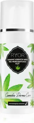 RYOR Cannabis Derma Care - Крем из конопли корректирующий для проблемной кожи, 50 мл