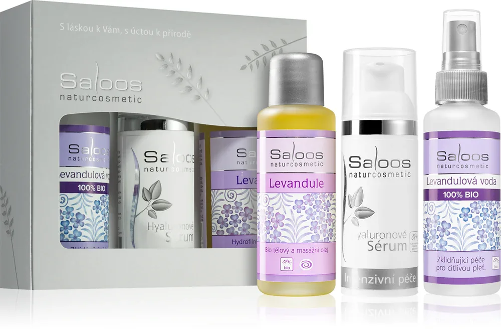 Saloos Intensive Care Calming & Hydration - Подарочный набор (с успокаивающим действием) для лица