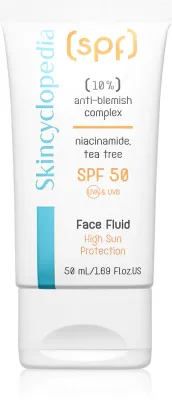 Skincyclopedia Anti-Blemish - Защитный крем от пигментных пятен для лица SPF 50, 50 мл