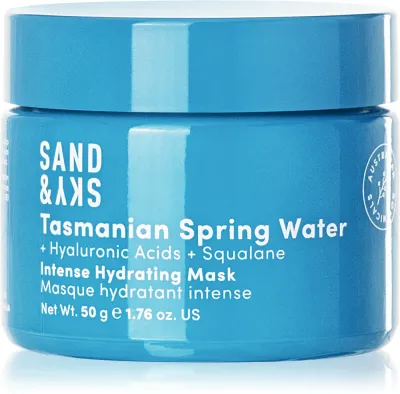 Sand & Sky Tasmanian Spring Water Intense Hydrating Mask - Интенсивная увлажняющая маска для лица, 50 г