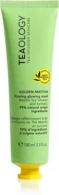 Teaology Cleansing Golden Matcha Firming Glowing Mask - Увлажняющий крем для очень сухой кожи, 100 мл