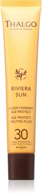 Thalgo Riviera Sun Age Protect Melting Fluid SPF30 - Солнцезащитный флюид против морщин для продления загара SPF 30, 50 мл