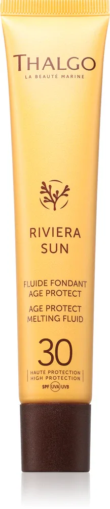 Thalgo Riviera Sun Age Protect Melting Fluid SPF30 - Солнцезащитный флюид против морщин для продления загара SPF 30, 50 мл