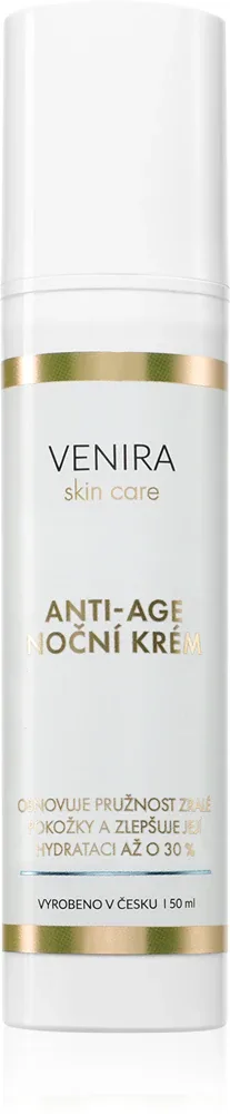Venira Anti-age Night Cream - Крем на ночь против старения кожи, 50 мл