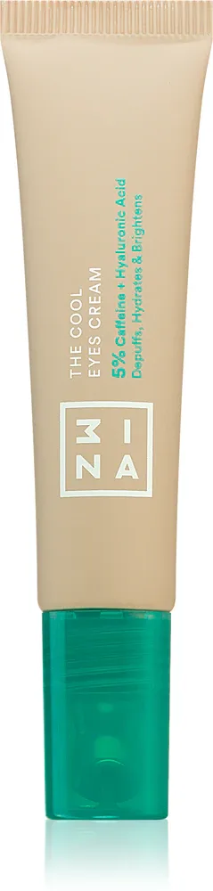 3INA The Cool Eyes Cream - Охлаждающий гель для глаз с кофеином, 15 мл