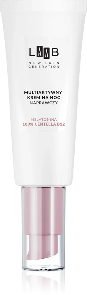 AA Cosmetics LAAB 100% Centella B12 - Регенерирующий ночной увлажняющий крем, 40 мл
