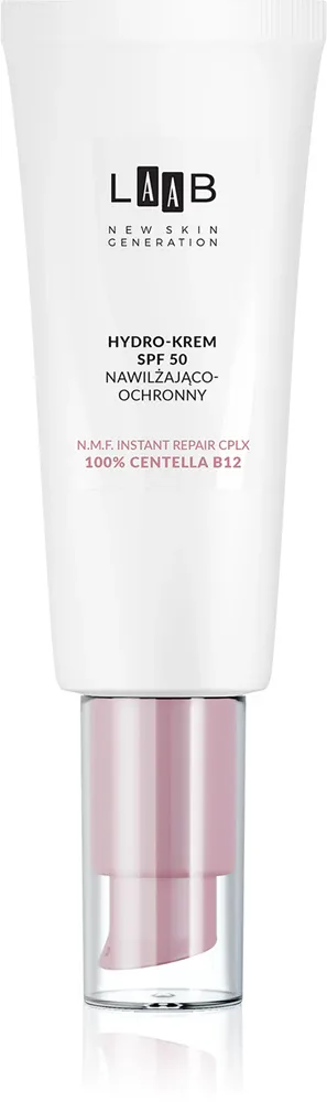 AA Cosmetics LAAB 100% Centella B12 - Крем увлажняющий для лица SPF 50, 40 мл