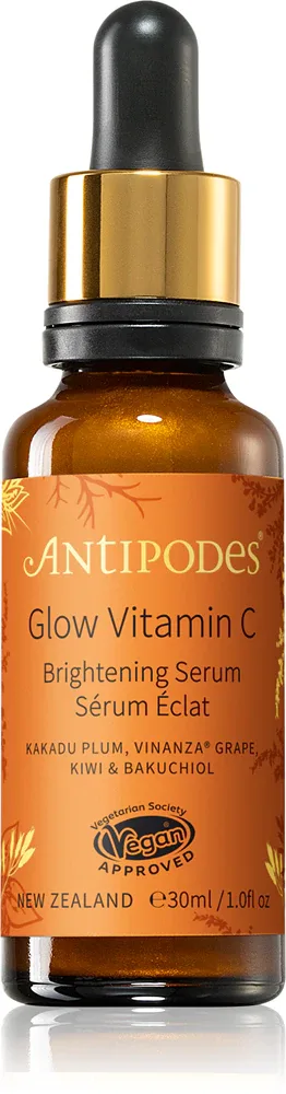 Antipodes Glow Vitamin C - Сыворотка против признаков старения кожи, осветляющая