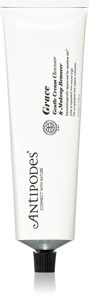 Antipodes Grace Gentle Cream Cleanser & Makeup Remover - Очищающий крем для снятия макияжа, 120 мл