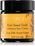 Antipodes Kiwi Seed Gold Luminous Eye Cream - Светящийся крем для глаз с золотом, 30 мл — фото 1