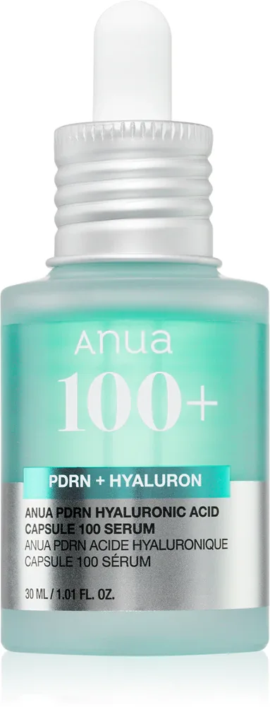 Сыворотка для лица Anua PDRN Hyaluronic Acid Capsule 100 Serum увлажняющая, с гиалуроновой кислотой и коллагеном, 30 мл