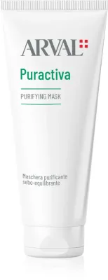 Маска для лица Arval Puractiva Purifyng Mask очищающая, микроотшелушивающая, 75 мл
