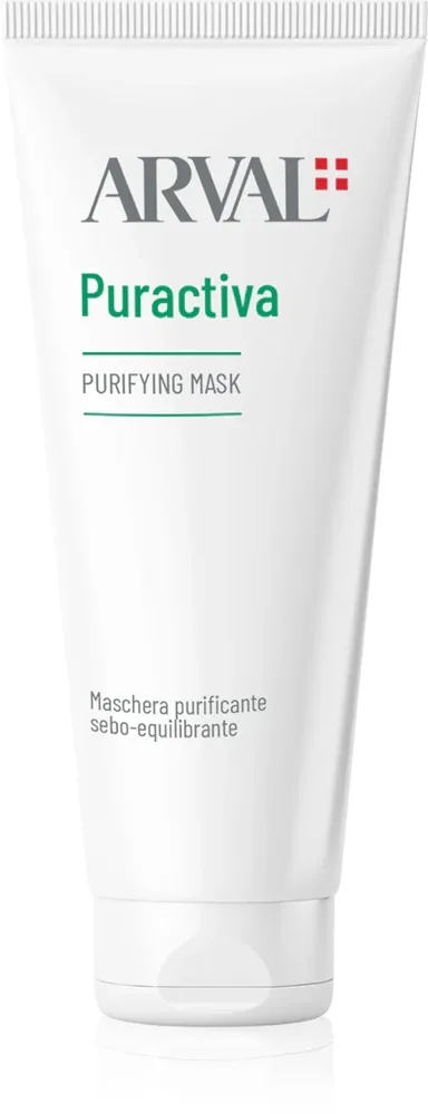 Маска для лица Arval Puractiva Purifyng Mask очищающая, микроотшелушивающая, 75 мл