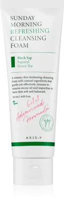 AXIS-Y 6+1+1 Advanced Formula Sunday Morning Refreshing Cleansing Foam - Кремовая пенка для глубокого очищения чувствительной кожи, 120 мл