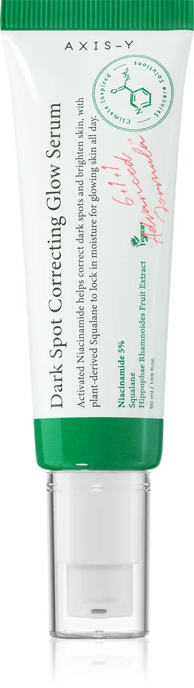AXIS-Y 6+1+1 Advanced Formula Dark Spot Correcting Glow Serum - Сыворотка для регенерации и осветления кожи с пигментными пятнами, 50 мл