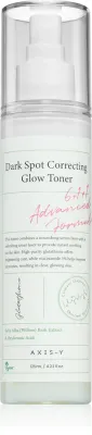 AXIS-Y 6+1+1 Advanced Formula Dark Spot Correcting Glow Toner - Осветляющий тоник для кожи с пигментными пятнами, 125 мл