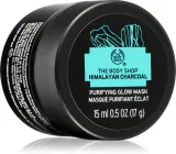 The Body Shop Himalayan Charcoal Purifying Glow Mask - Маска для лица очищающая и осветляющая для жирной и проблемной кожи, 15 мл — фото 1