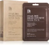 Benton Snail Bee - Маска в тканевом покрытии обеспечивает комплексный уход с экстрактом улиточного слизи 10 ×, 20 г — фото 1