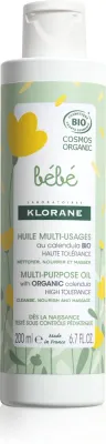 Klorane Bebe Multi-Purpose Oil - Питательное масло для тела для детской кожи, 200 мл
