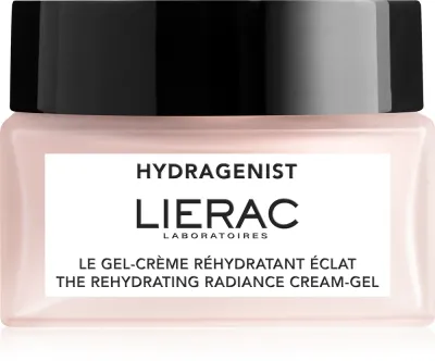 Lierac Hydragenist The Rehydrating Radiance Cream-Gel - Крем-гель для лица, увлажняющий и омолаживающий, для нормальной и смешанной кожи, 50 мл