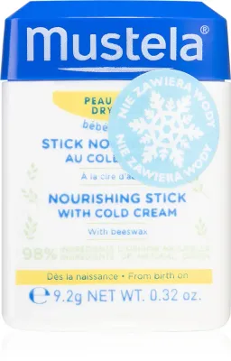 Mustela Bebe Hydra Stick - Увлажняющий защитный стик для детей с рождения, 9.2 г